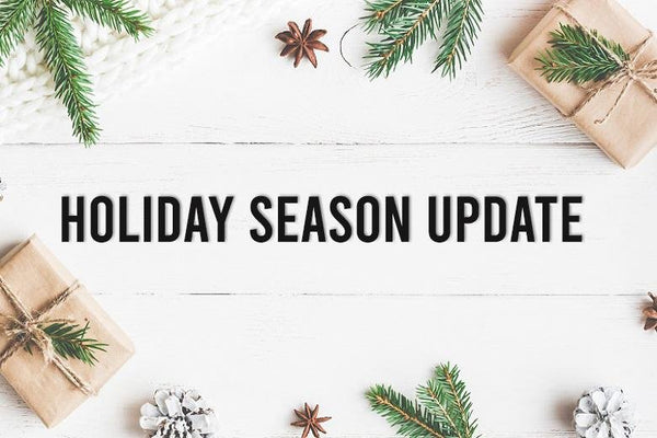 Holiday Season Update | PDAPlaza Canada