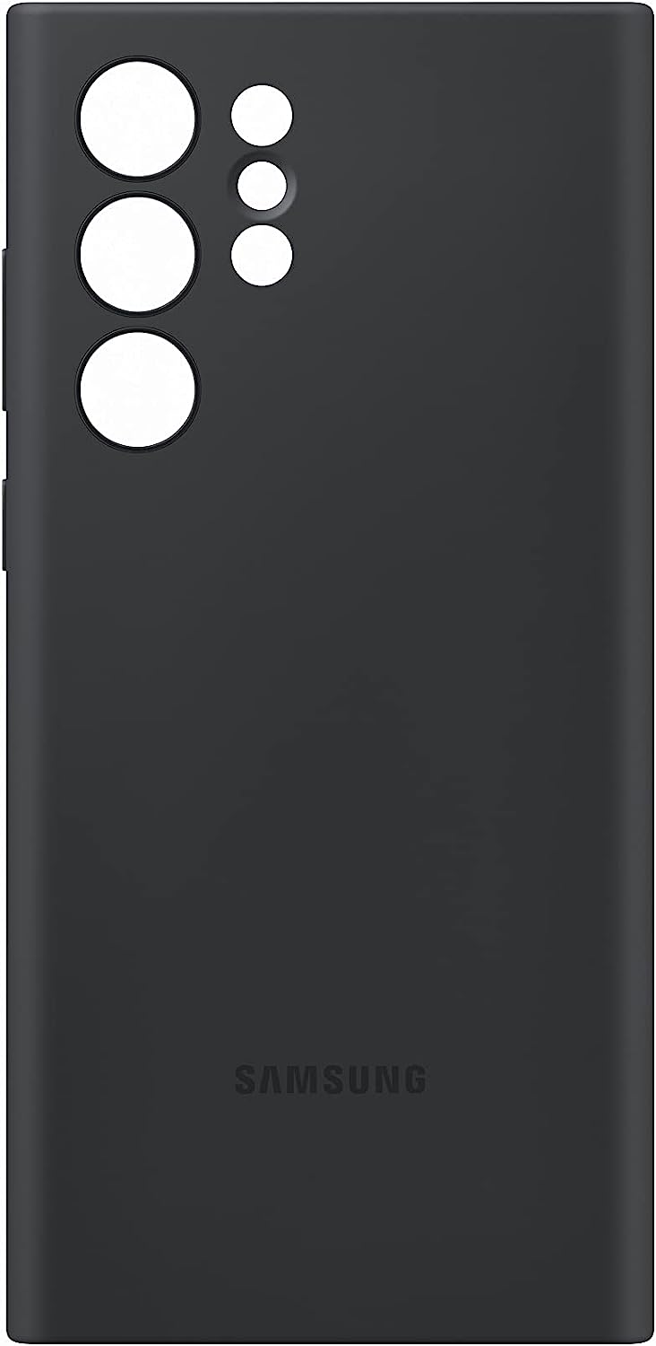 Samsung Official S22 Ultra Silicone Cover - Black