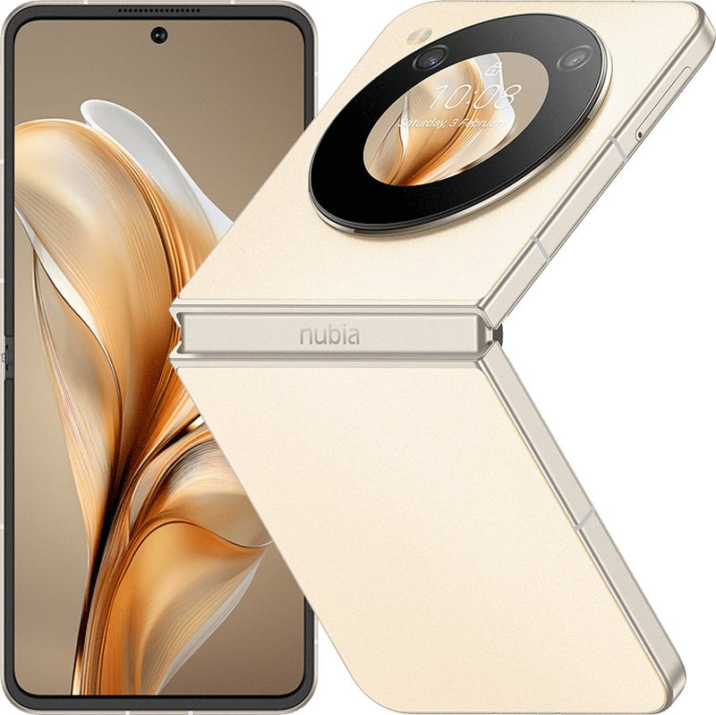 ZTE Nubia Flip 5G Dual SIM, 8GB/256GB - Sunshine Gold (Global Version)