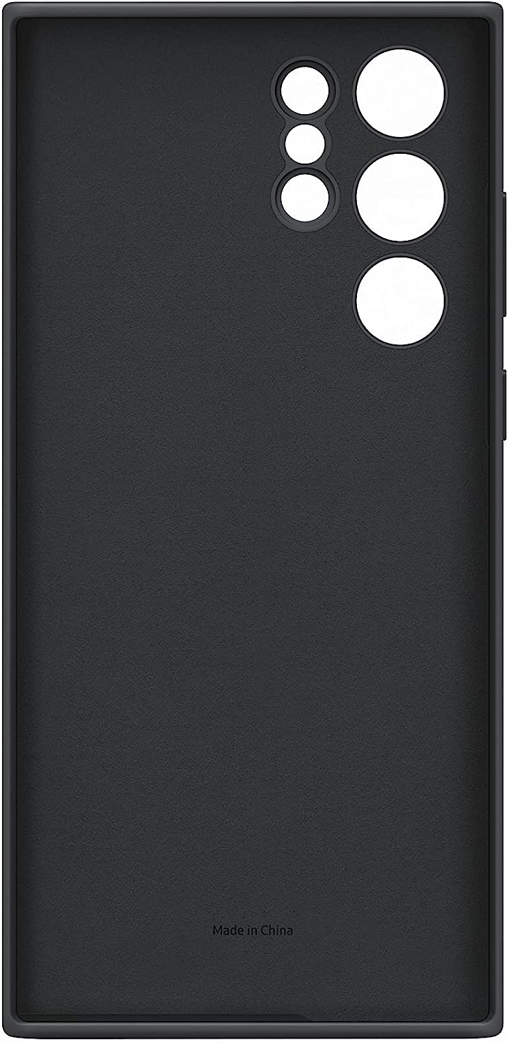 Samsung Official S22 Ultra Silicone Cover - Black
