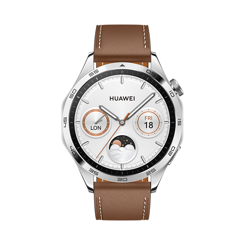 HUAWEI WATCH GT 4 Brown Leather Strap - 46mm
