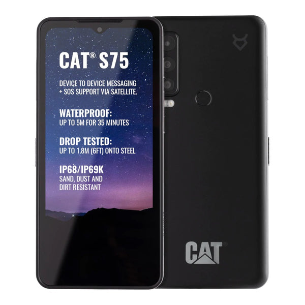 Buy CAT S75 5G Dual SIM, 6GB/128GB - Black (Global) - PDAPlaza Canada