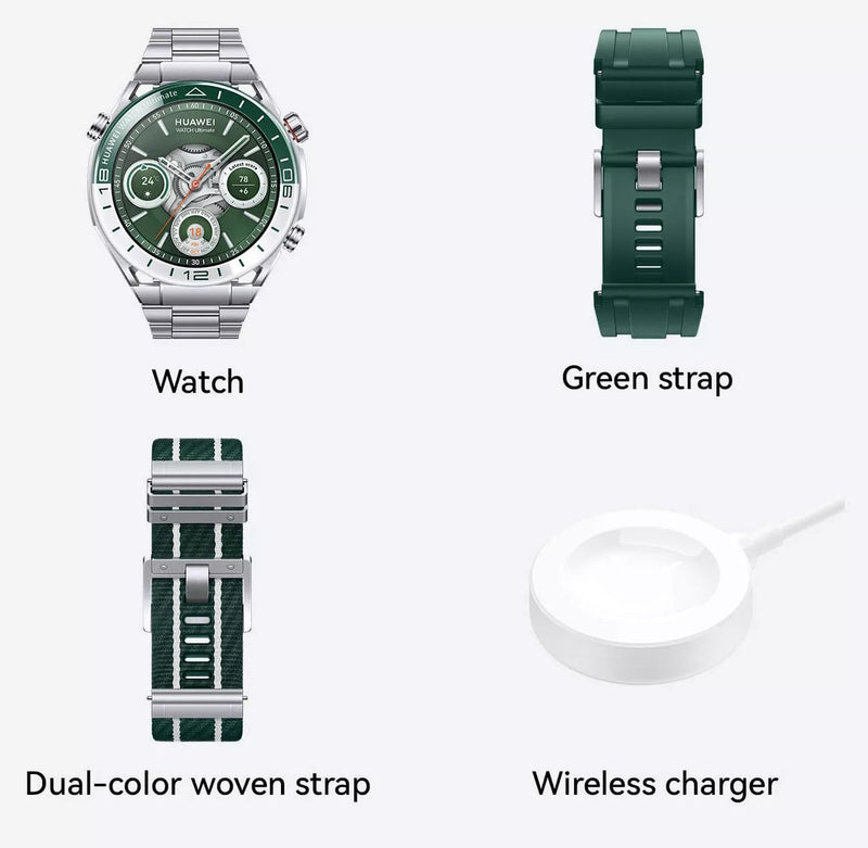 HUAWEI WDS-B19 WATCH Ultimate - Green Edition (Second Edition 2024)