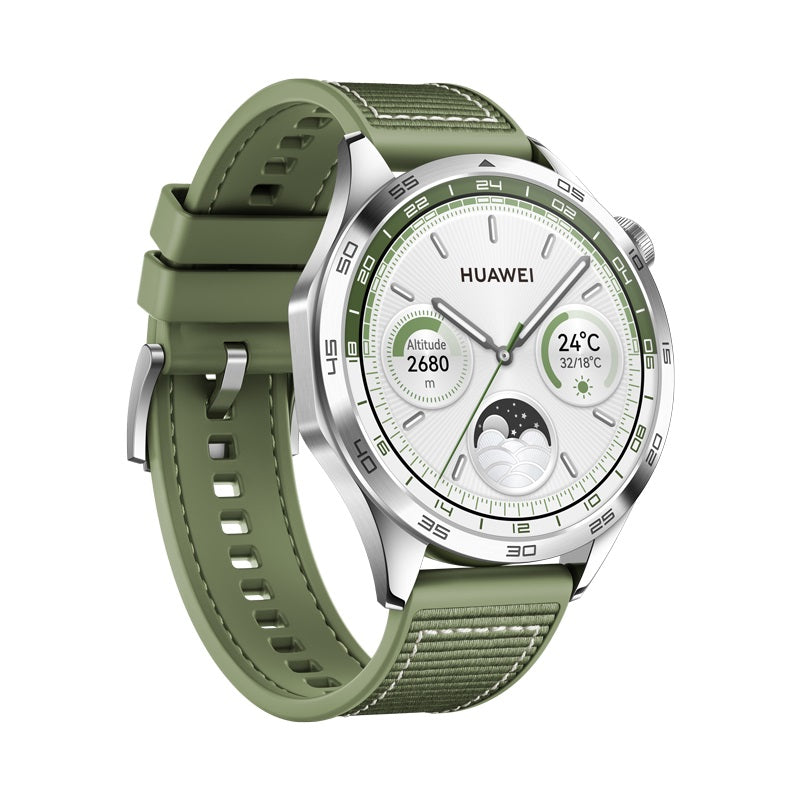 HUAWEI WATCH GT 4 Green Woven Strap - 46mm