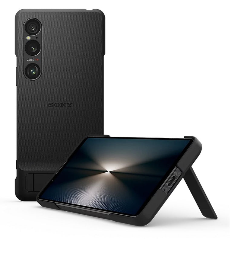 Sony Xperia 1 VI Case with Stand - Black