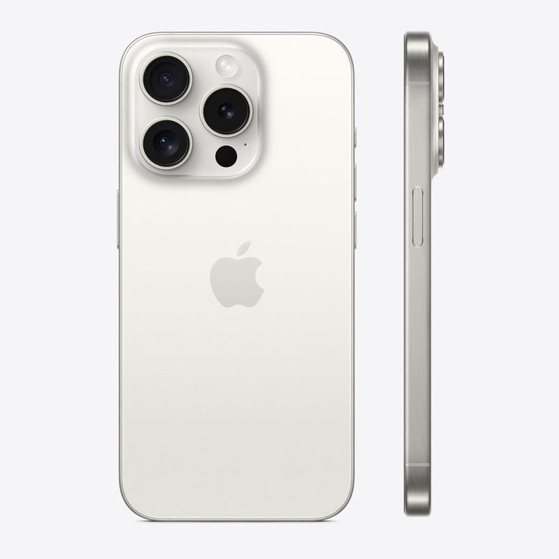 Apple iPhone 15 Pro 5G A3101, 128GB, White Titanium - Canadian Version