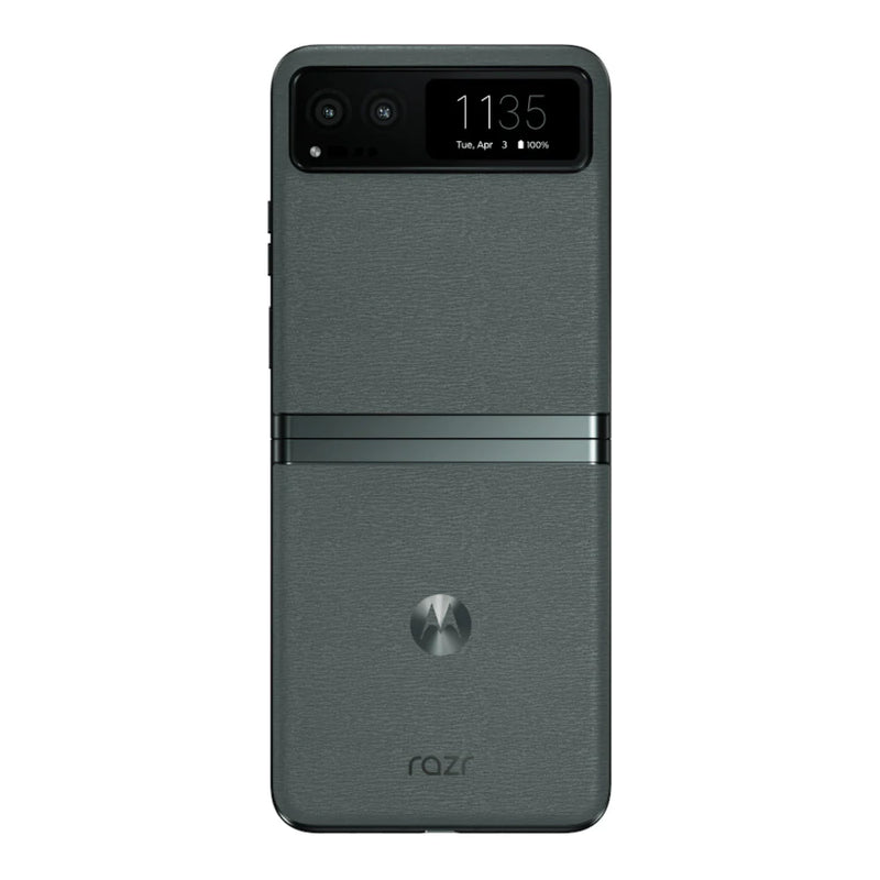 Motorola Razr 40 Ultra Dual-SIM 256GB ROM + 8GB RAM (Only GSM  No CDMA)  Factory Unlocked 5G Smartphone (Black) - International Version 