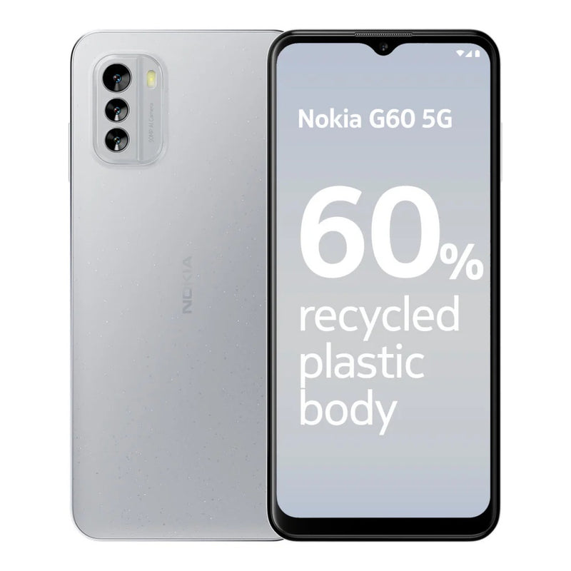 Nokia G60 5G Dual SIM 4GB/64GB, Ice - Global