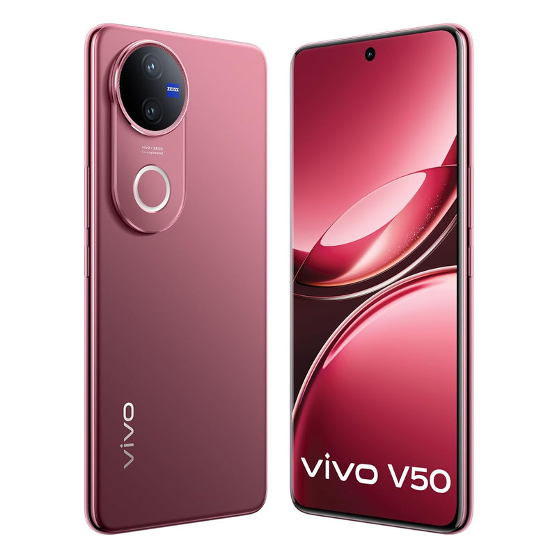 Vivo V50 5G Dual SIM, 12GB/512GB - Rose Red (Global Version)