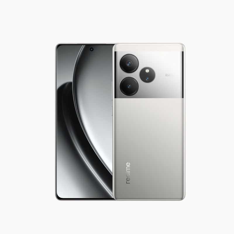 Realme GT 6 5G Dual SIM, 12GB/256GB - Fluid Silver (Global)