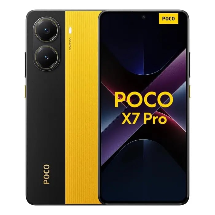 Xiaomi POCO X7 Pro 5G Dual SIM, 12GB/512GB - Yellow (Global)