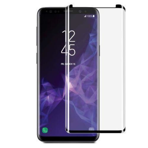 Buy Blu Element - 3D Curved Glass Case Friendly Screen Protector Black with Installation Kit for Samsung Galaxy S9 - PDAPlaza Canada in Canada USA Japan