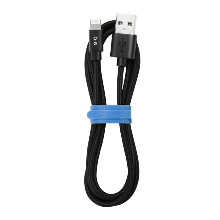 Buy Blu Element - Braided Charge/Sync Lightning USB Cable 6ft Black - PDAPlaza Canada in Canada USA Japan