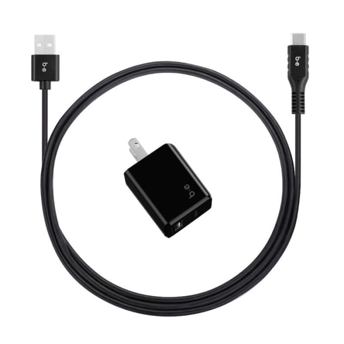 Buy Blu Element - Wall Charger 2.4A w/USB-C Cable Black - PDAPlaza Canada in Canada USA Japan