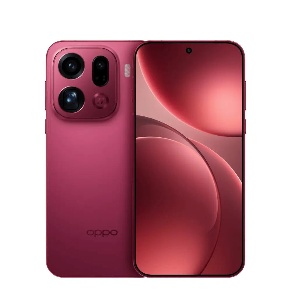 OPPO Find X9 Pro 5G Dual SIM, 16GB/512GB – Light Red (CN Version